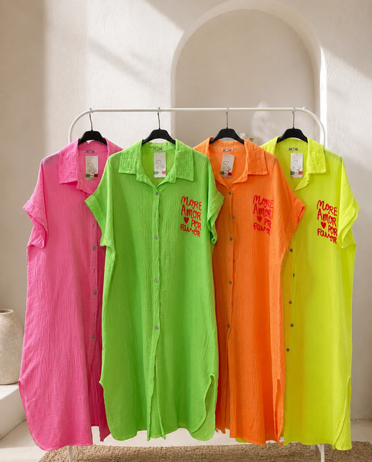 Vestido More fluor