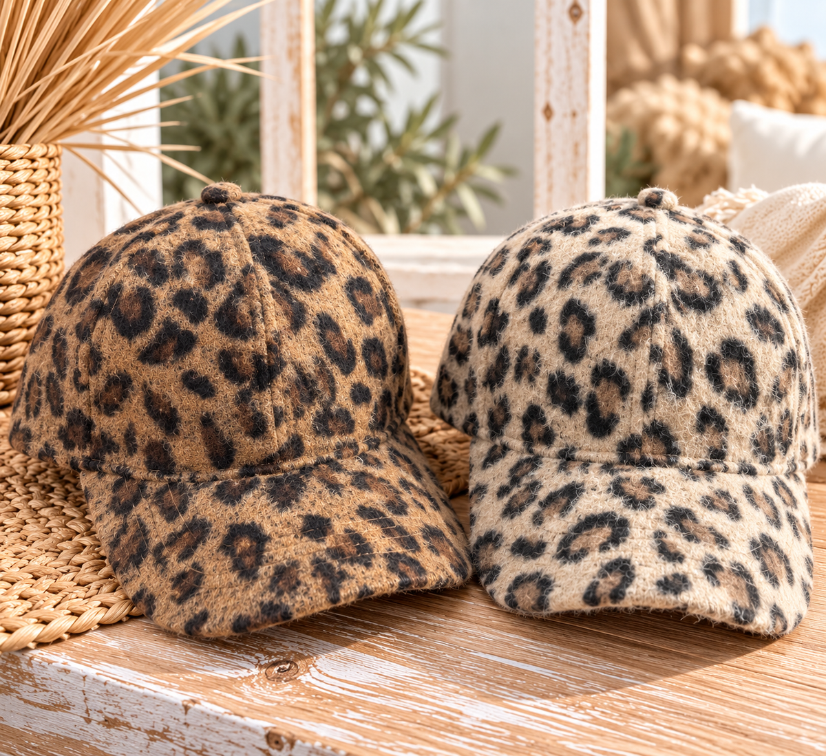 Gorra animal print polar