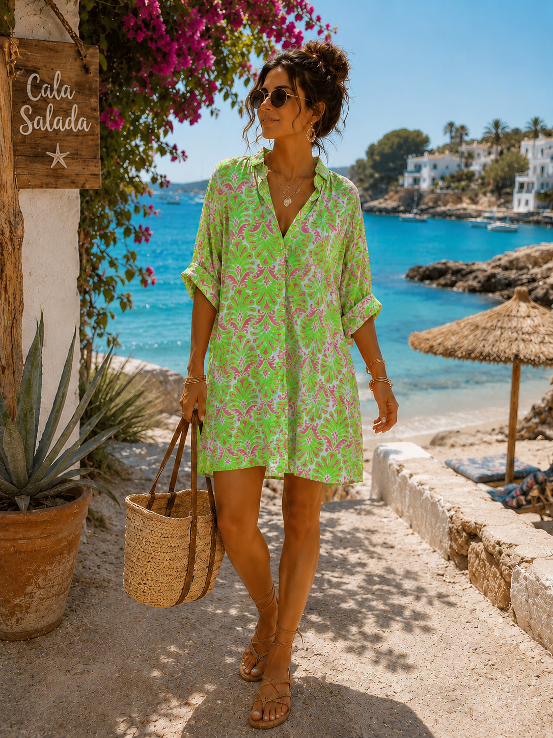 Camisa Vestido Cala