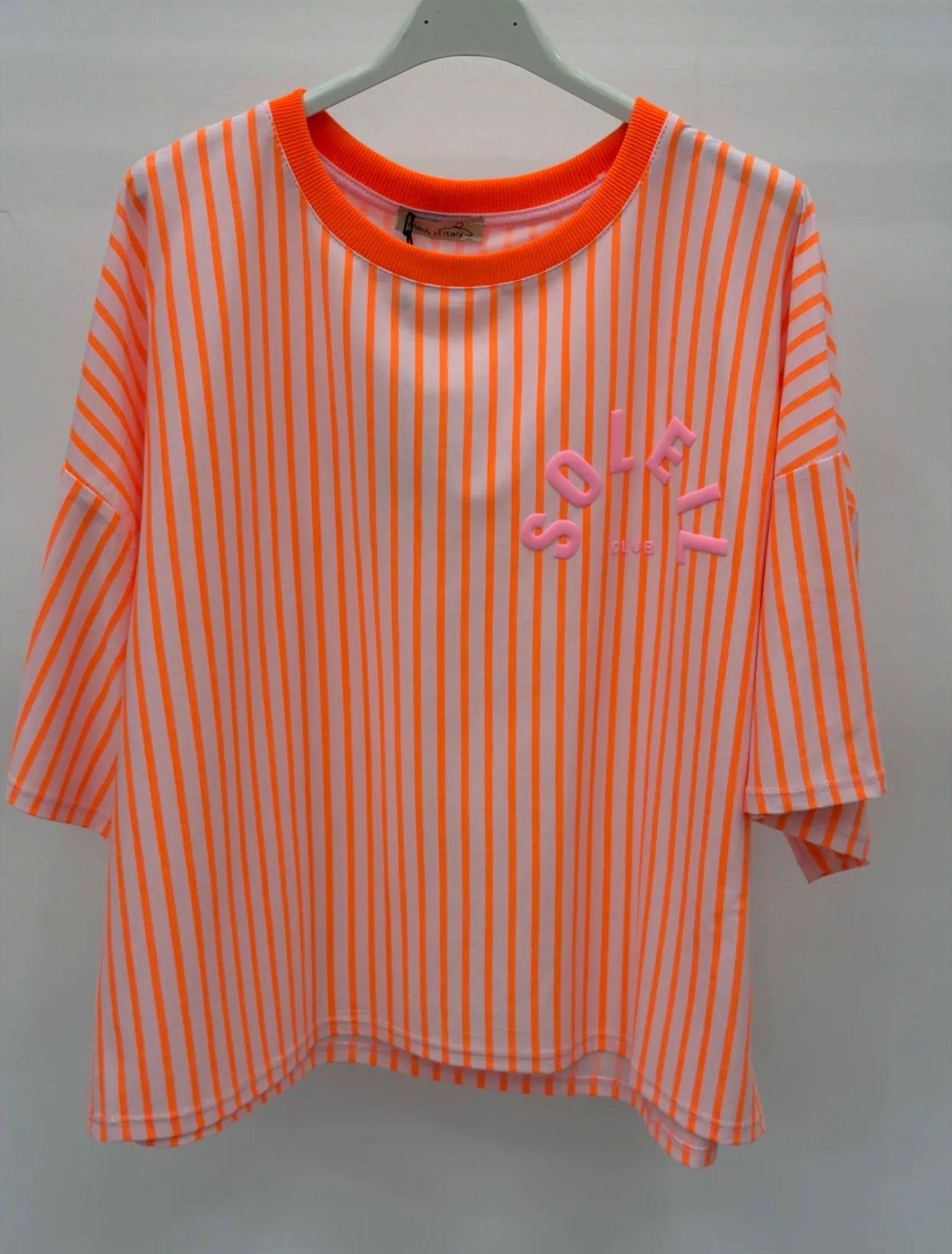 Camiseta Oversize Soleil Neon