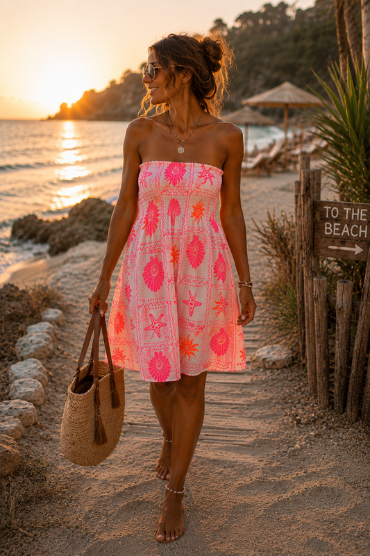 Vestido Coral