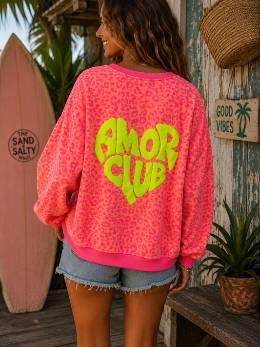 Sudadera print cuore