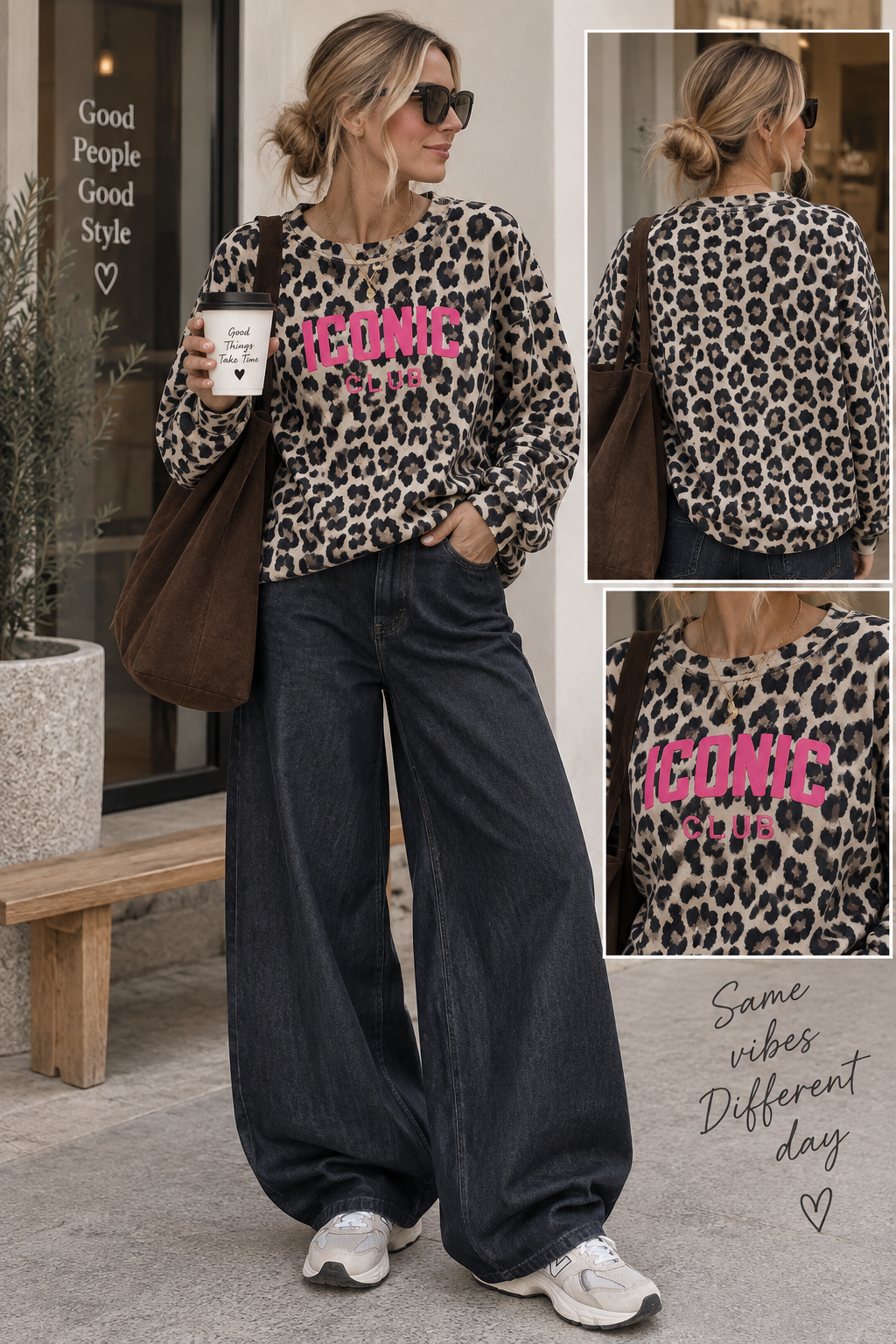 Sudadera animal print Iconic