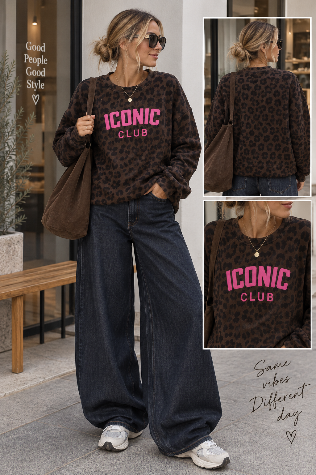 Sudadera animal print Iconic
