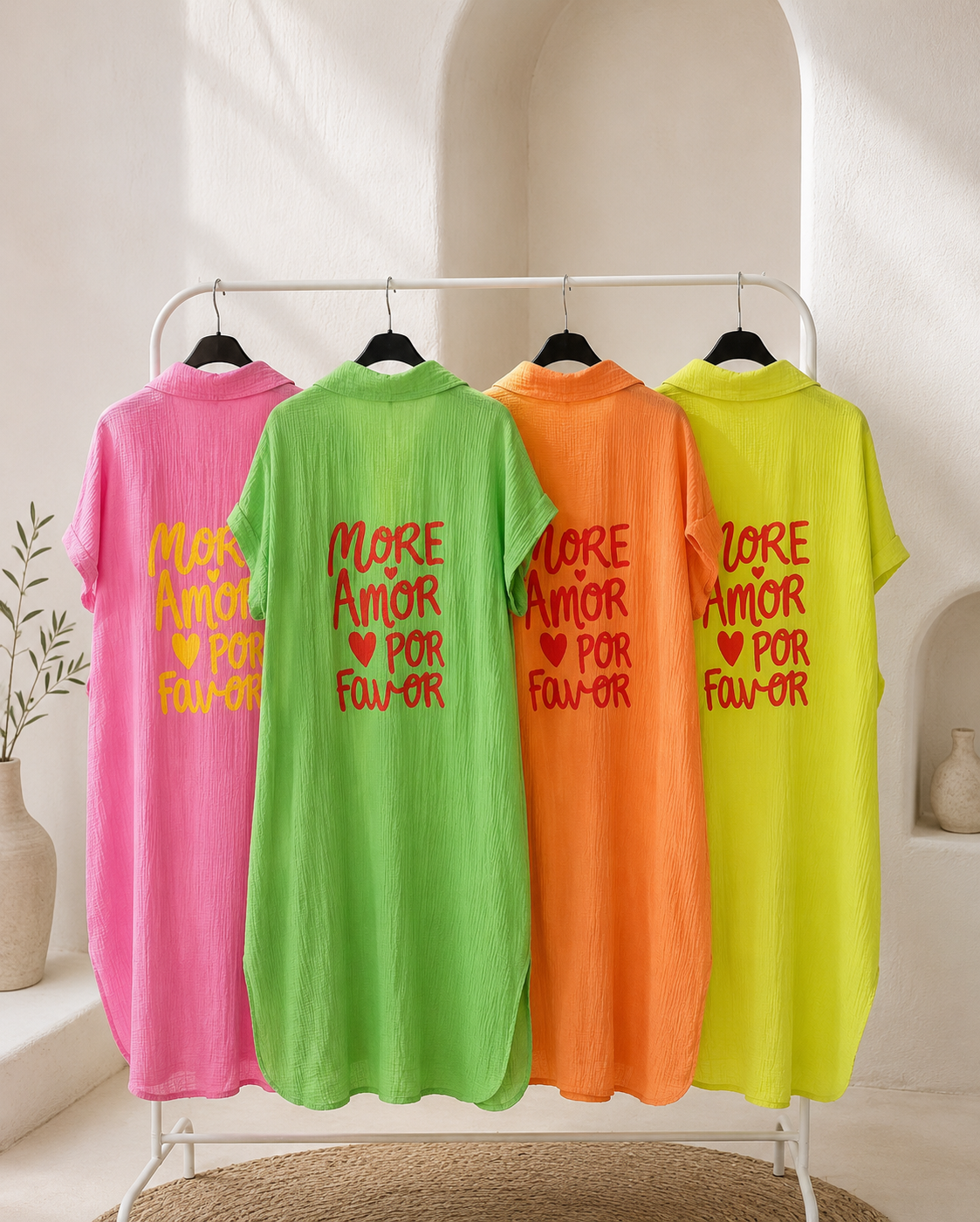 Vestido More fluor