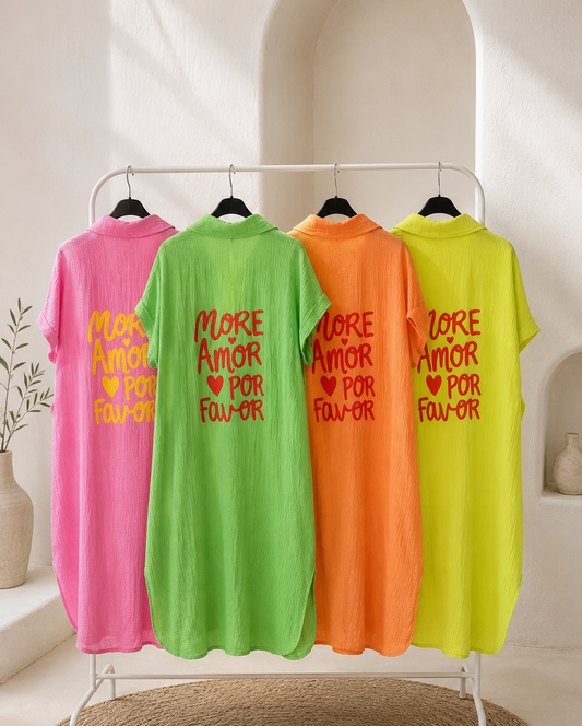 Vestido More fluor