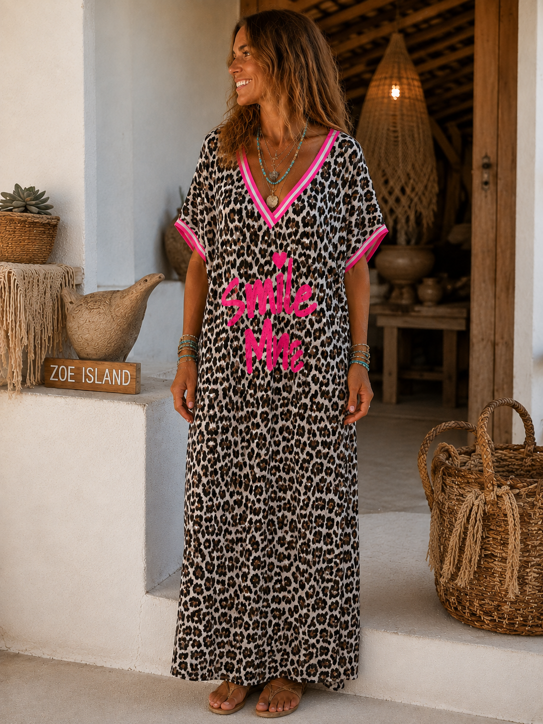 Vestido Print smile
