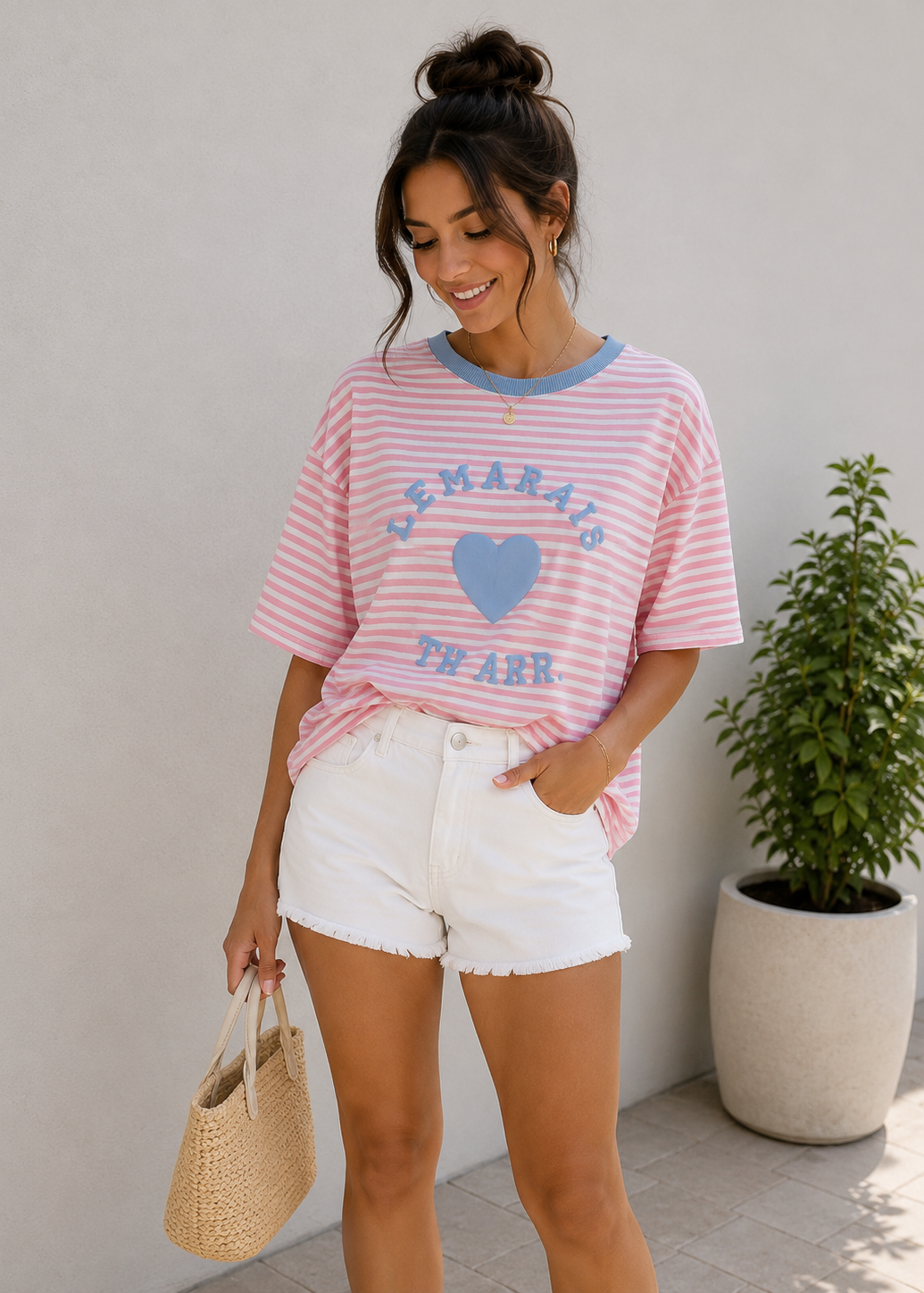 Camiseta Oversize “Je m’aime”