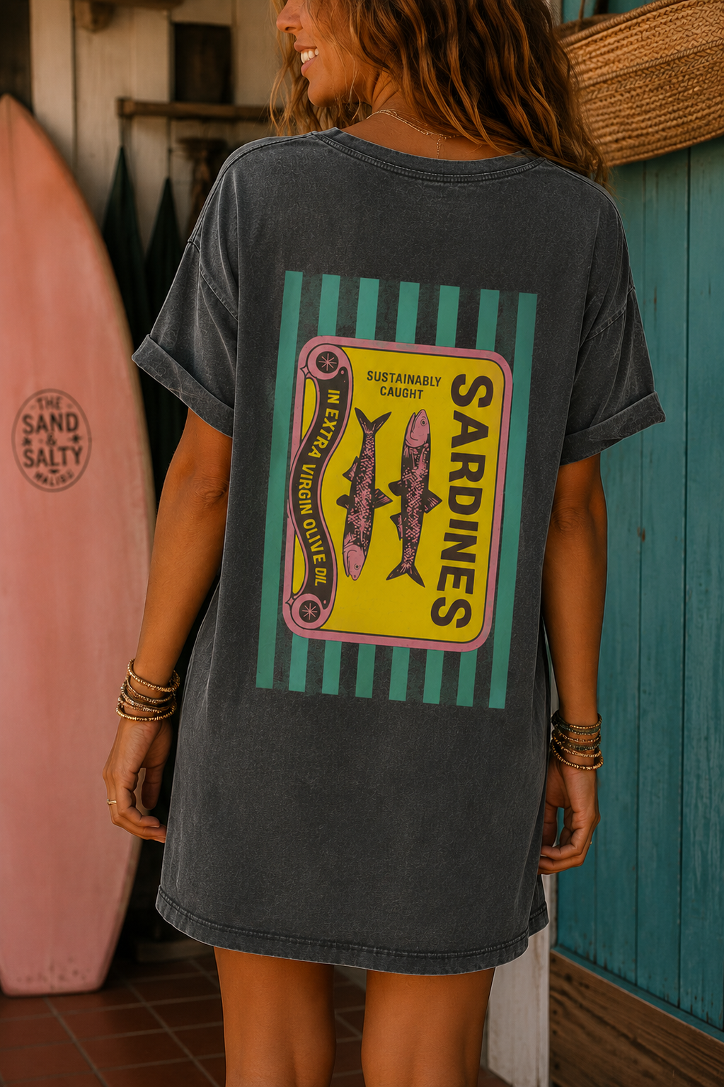 Vestido algodón Sardines
