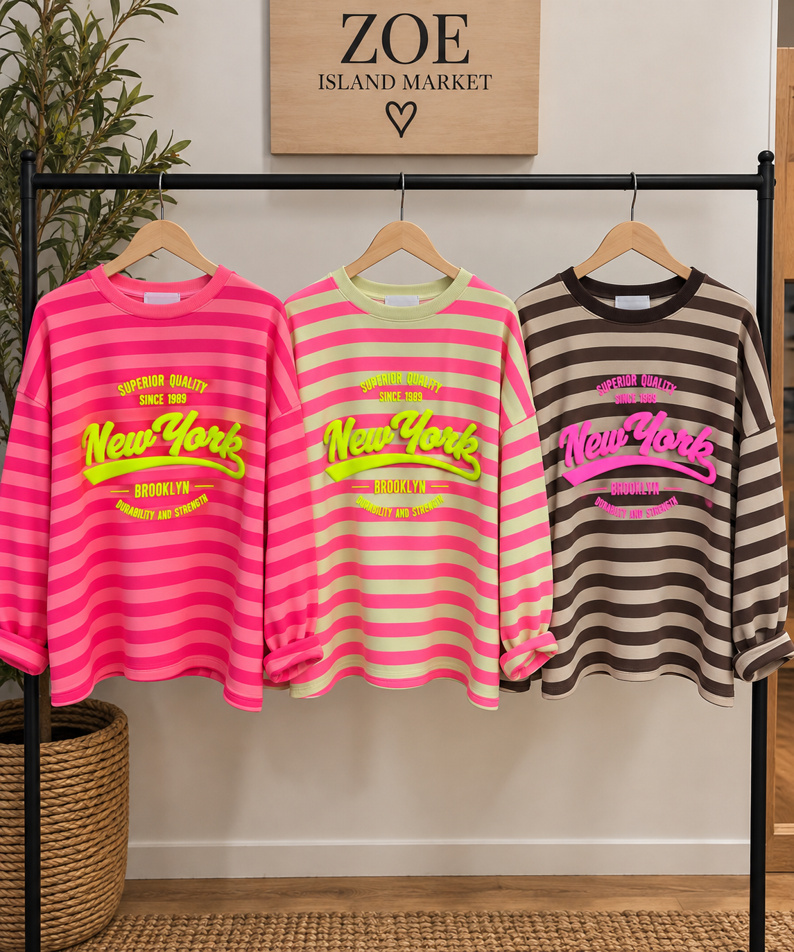 Sudadera oversize New York