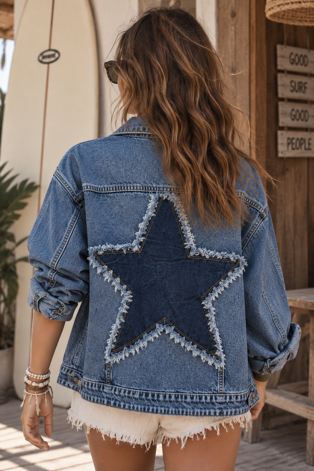 Chaqueta tejana star