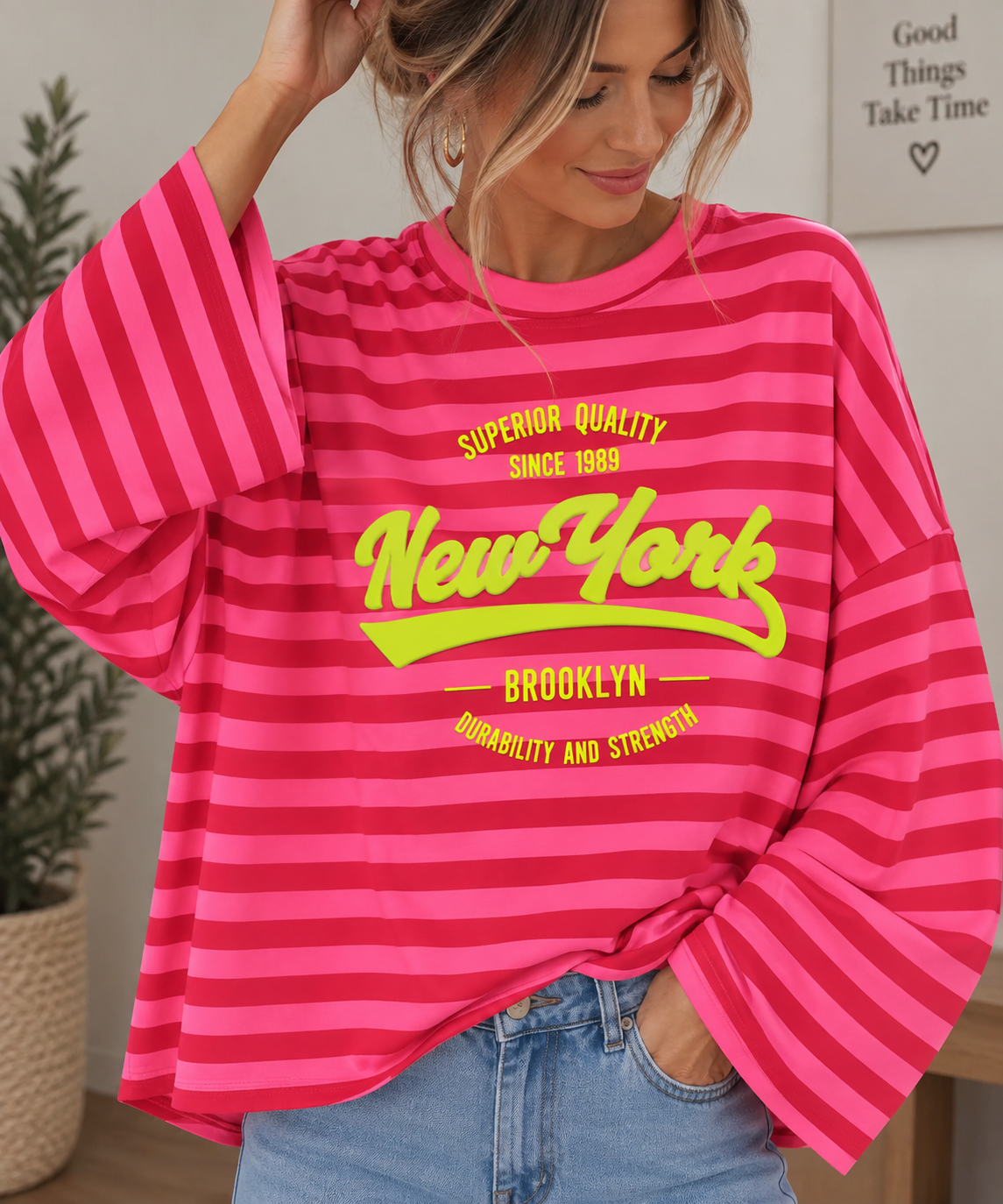 Sudadera oversize New York