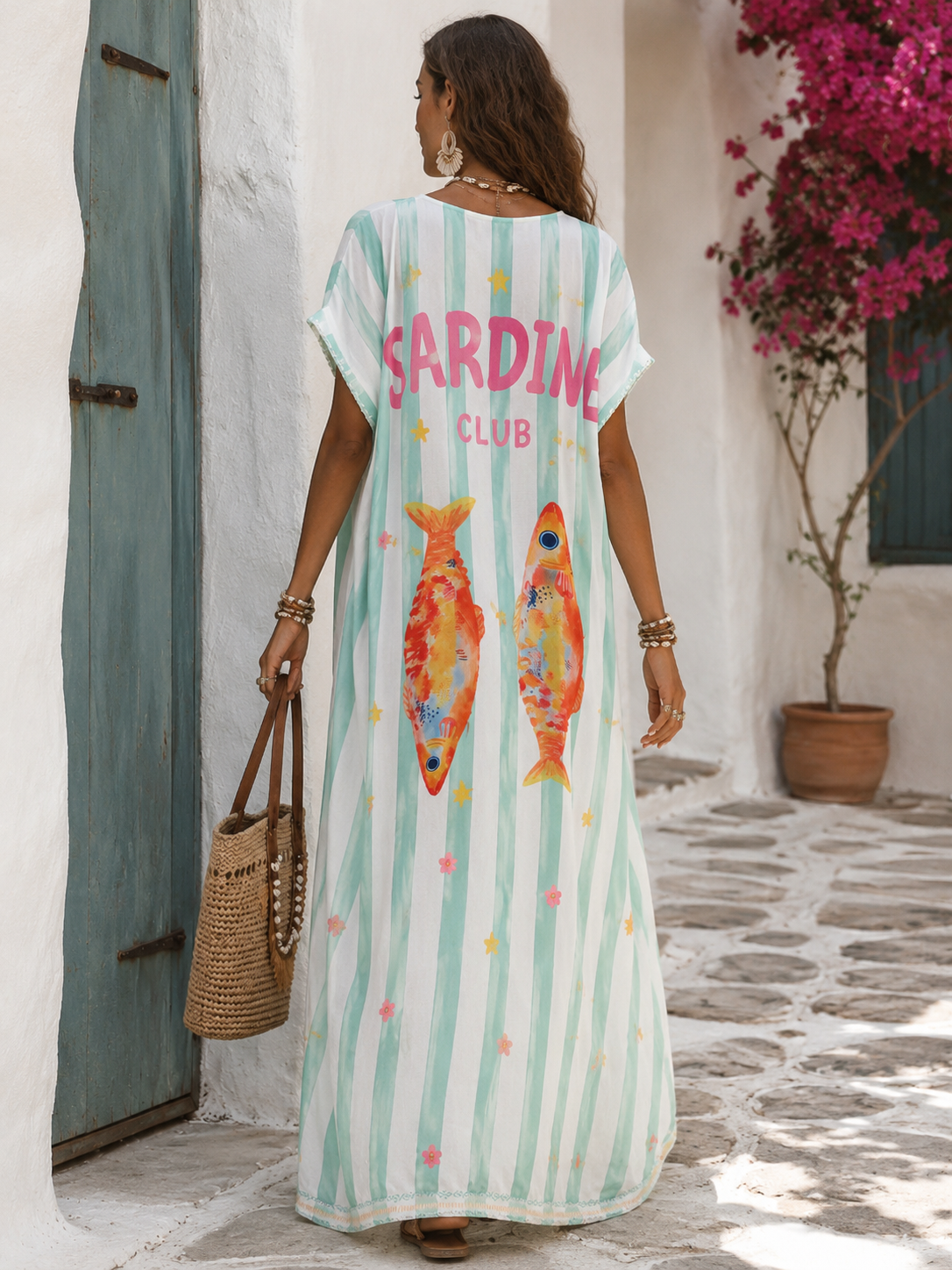 Camisa larga Sardine