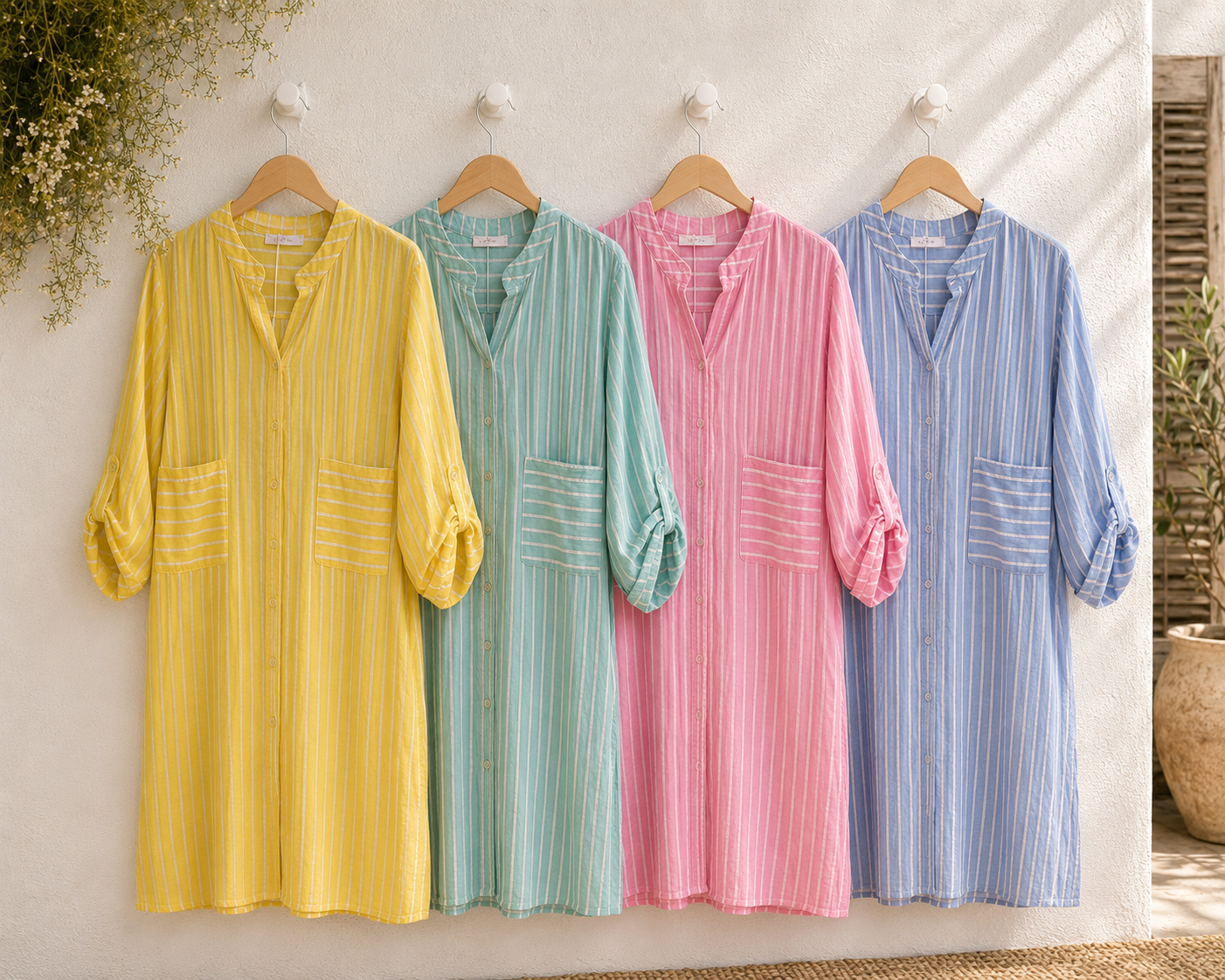 Vestido camisero Malta