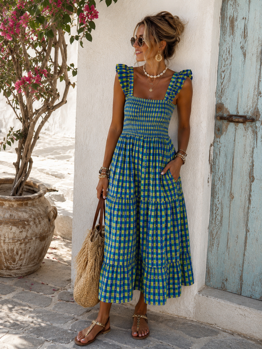 Vestido Raquel azul
