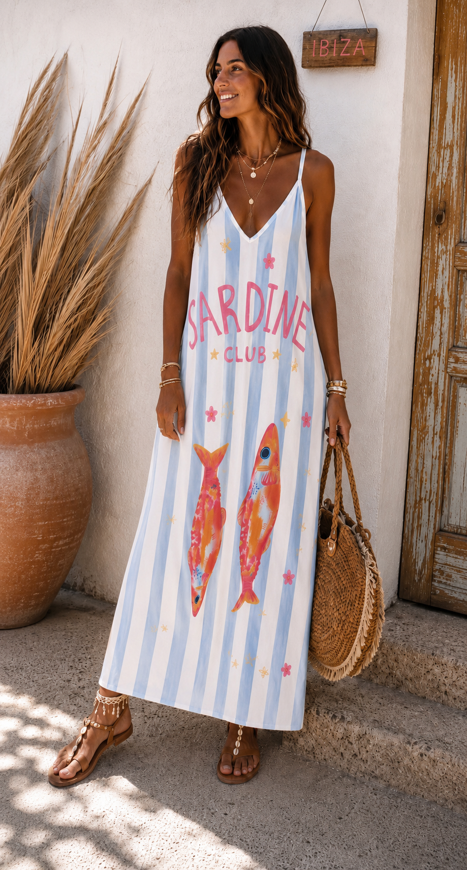 Vestido Sardine rayas