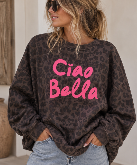 Sudadera Ciao Bella animal