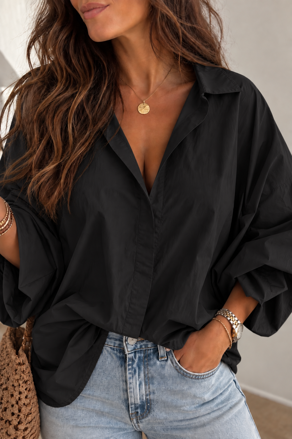 Camisa corta Laia