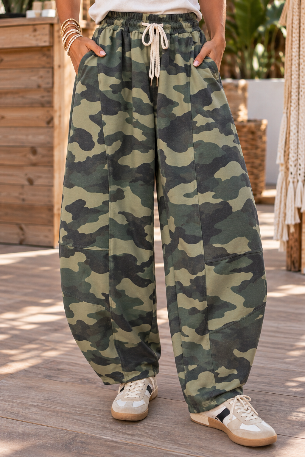 Pantalón chandal army