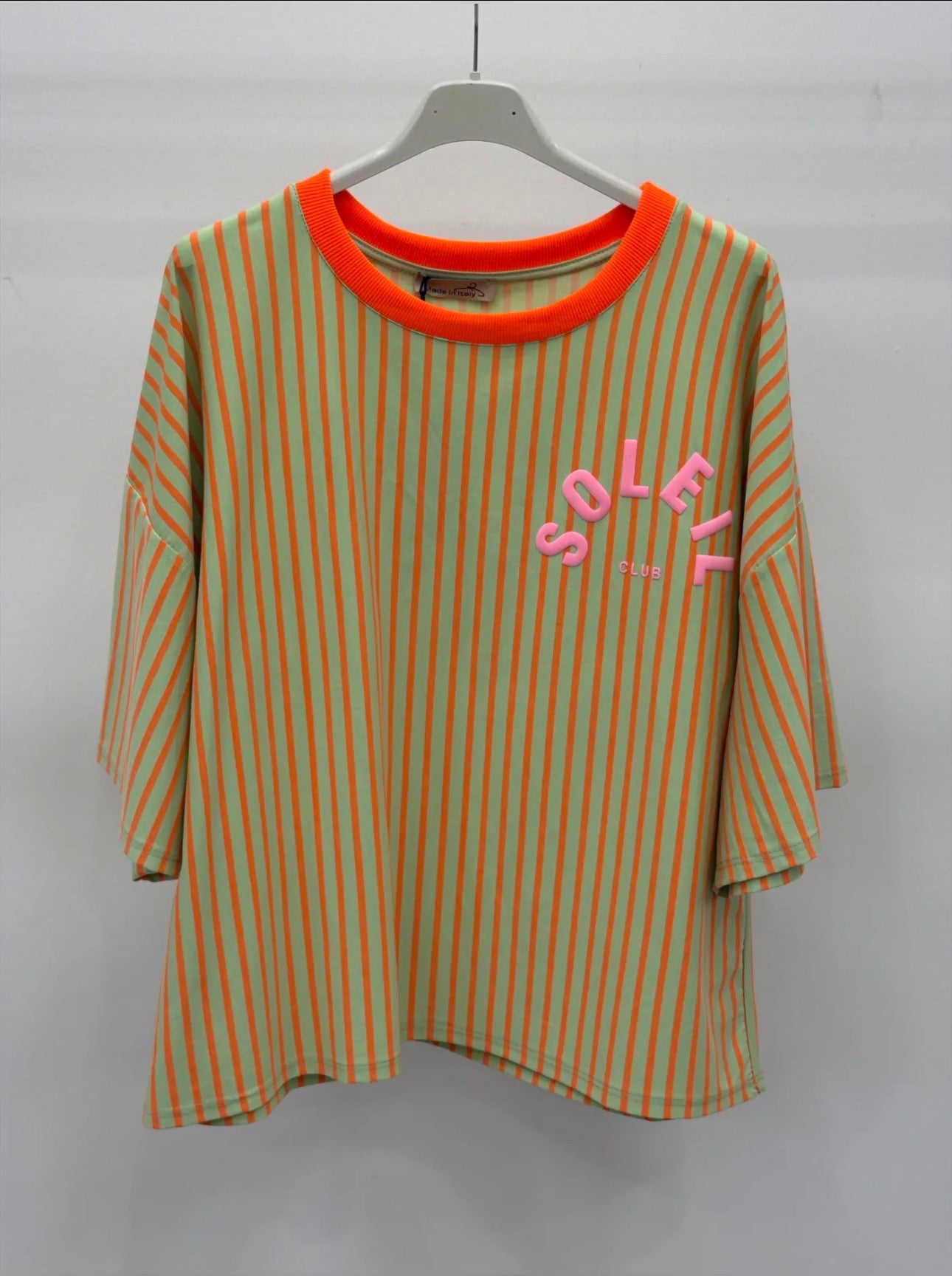 Camiseta Oversize Soleil Neon