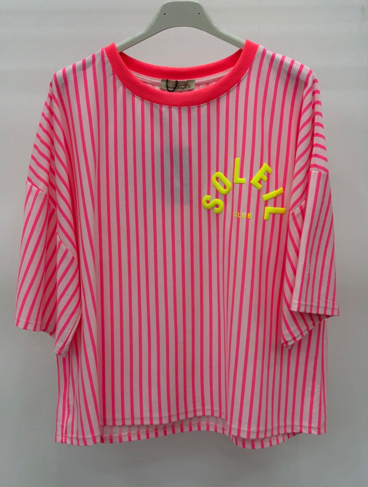 Camiseta Oversize Soleil Neon