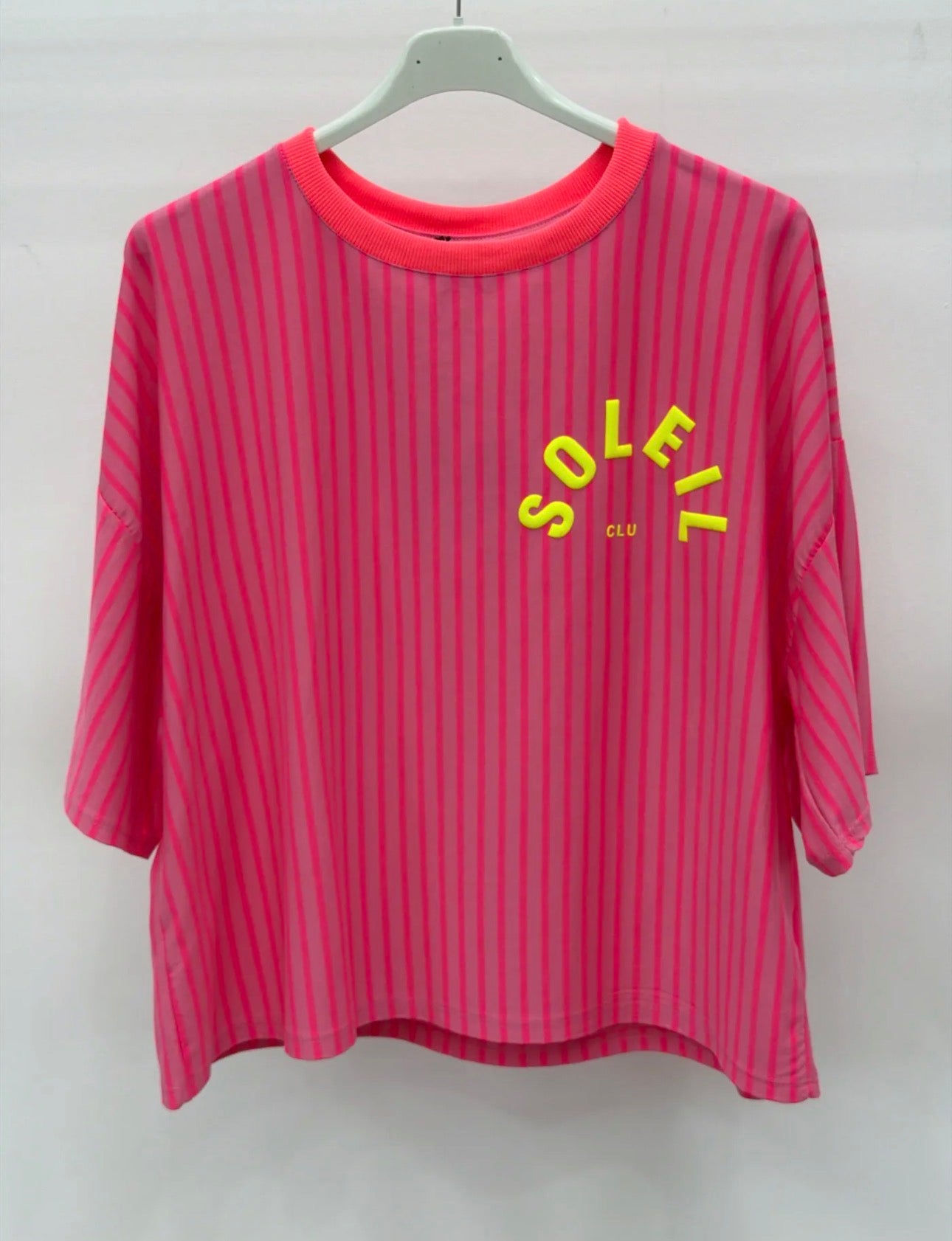 Camiseta Oversize Soleil Neon