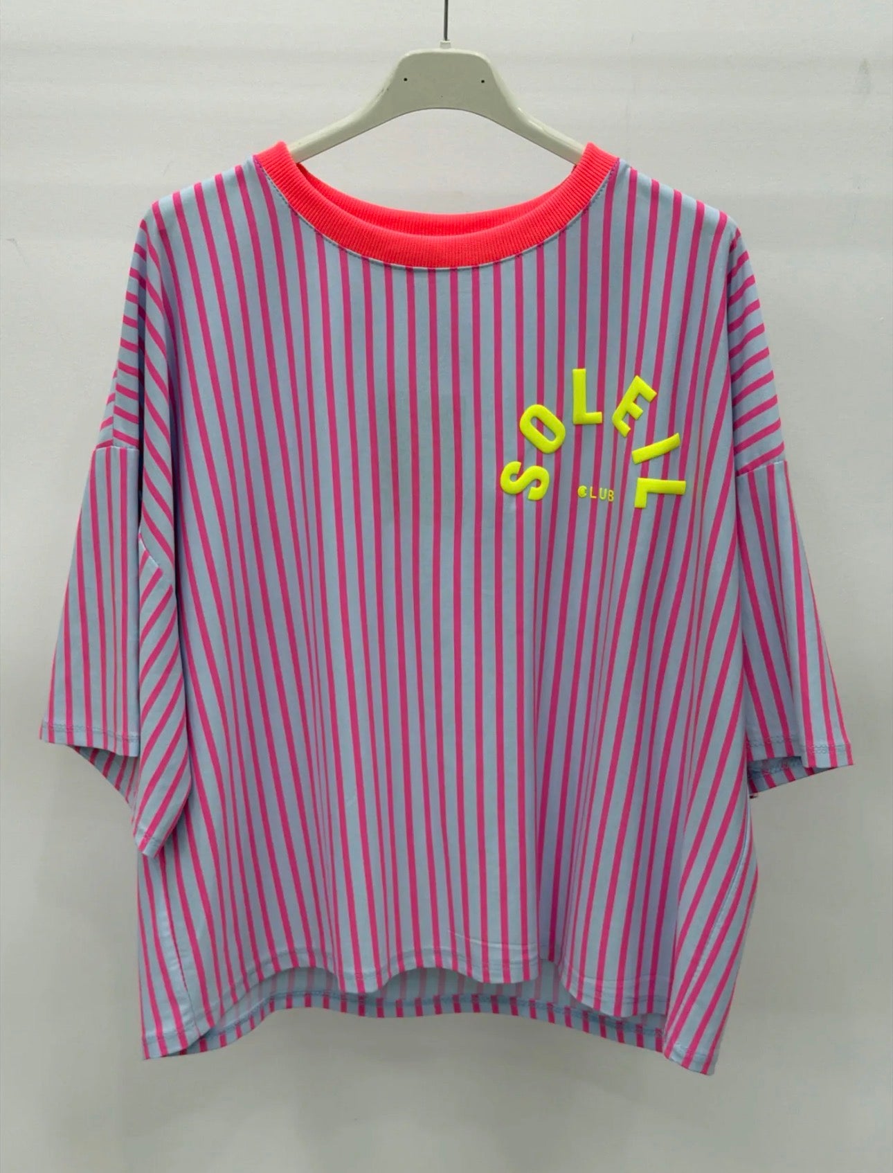 Camiseta Oversize Soleil Neon