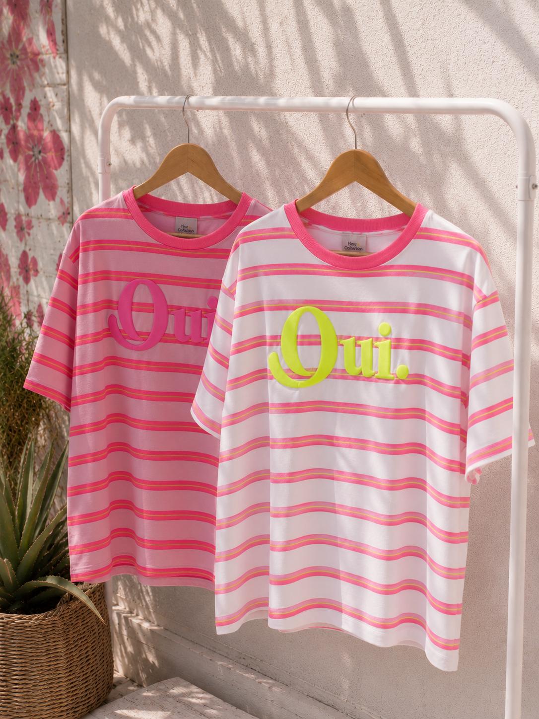 Camiseta Oui Neon