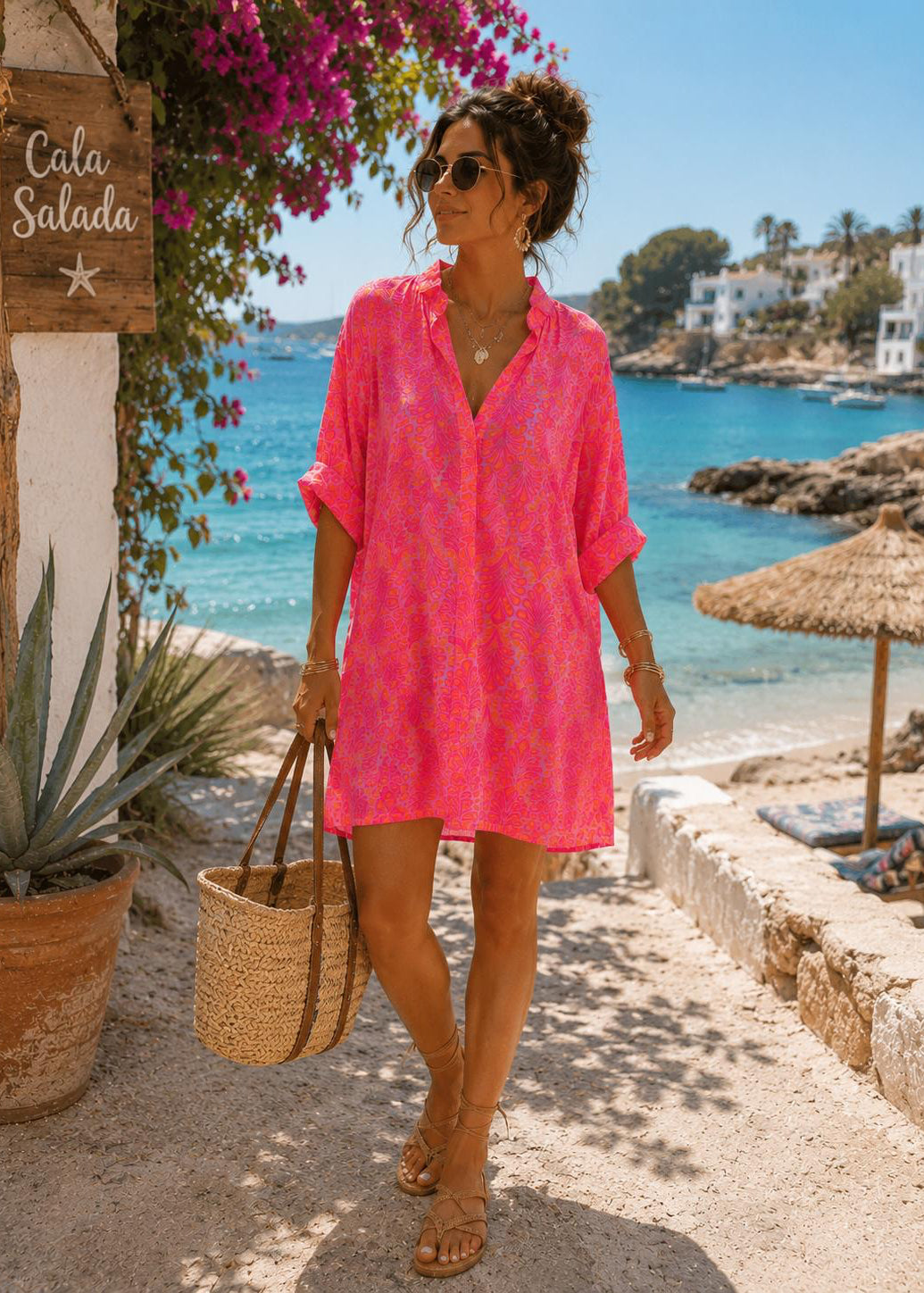 Camisa Vestido Cala